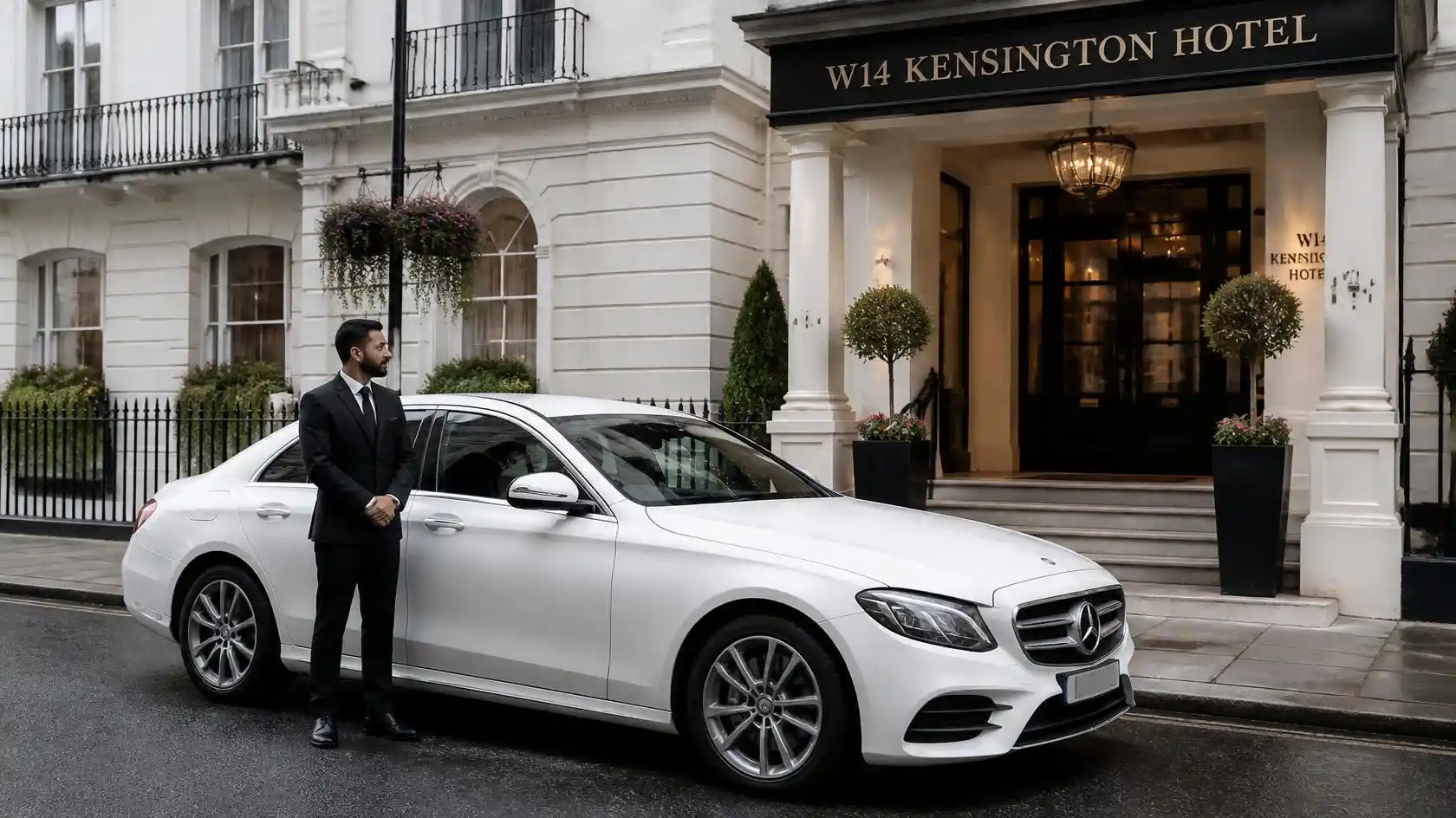 W14 Kensington Hotel The Taxi Transfer to Luton Airport